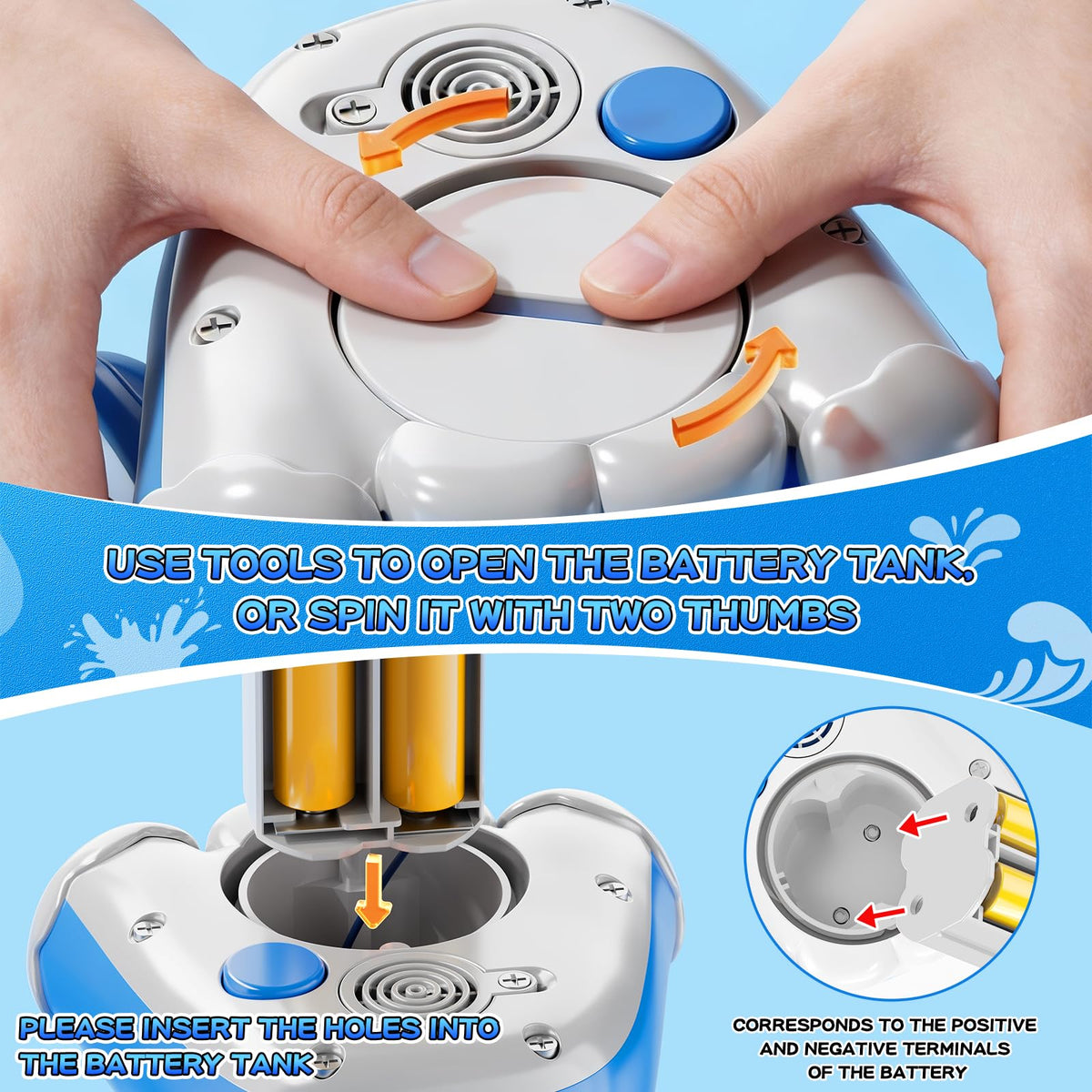 ZDRKWSM durable ABS plastic ensures lasting outdoor use