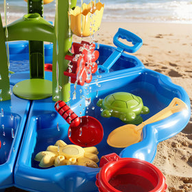 ZDRKWSM sand and water table as a great summer gift idea for kids.