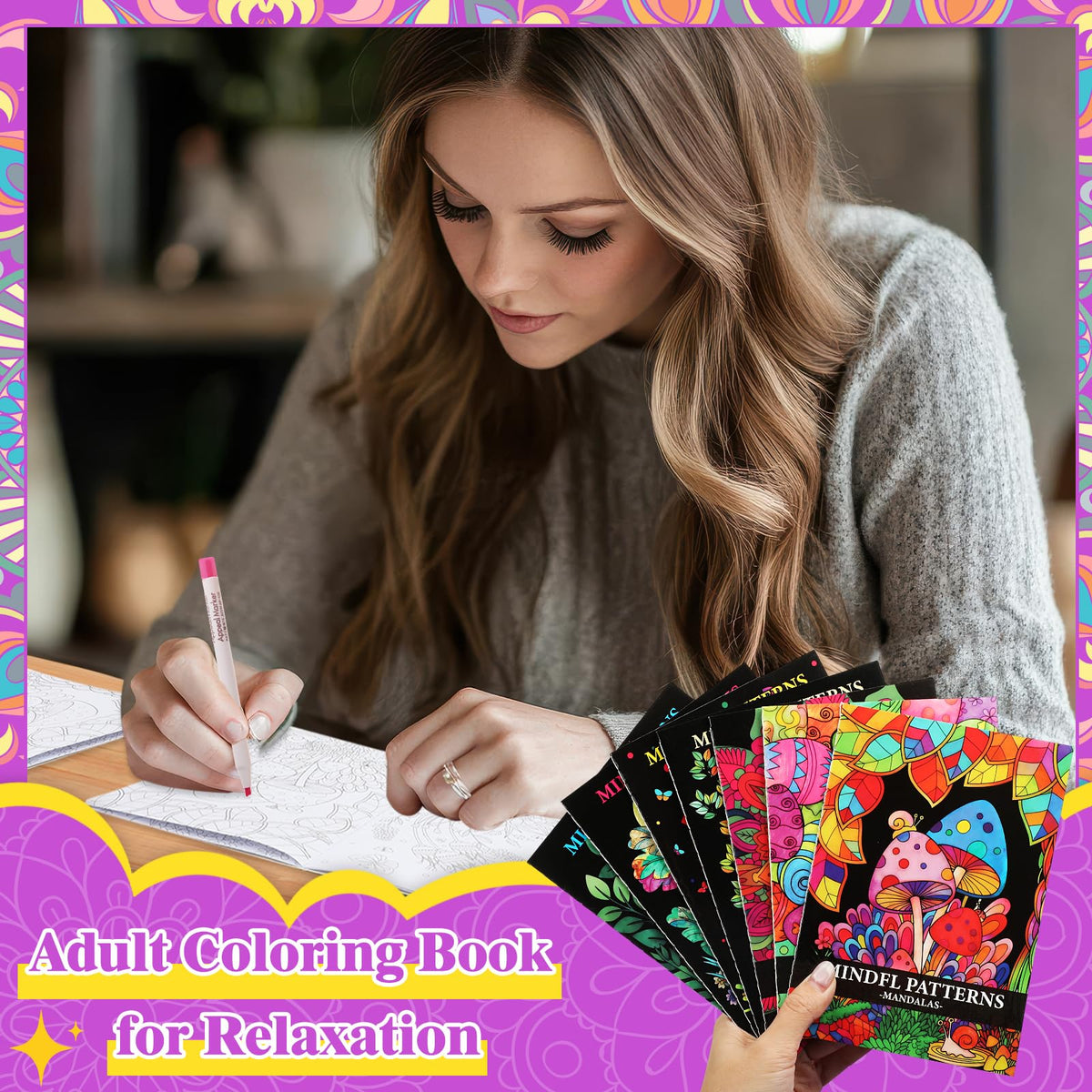 Zealor coloring gifts suit teens and adults for creative downtime.