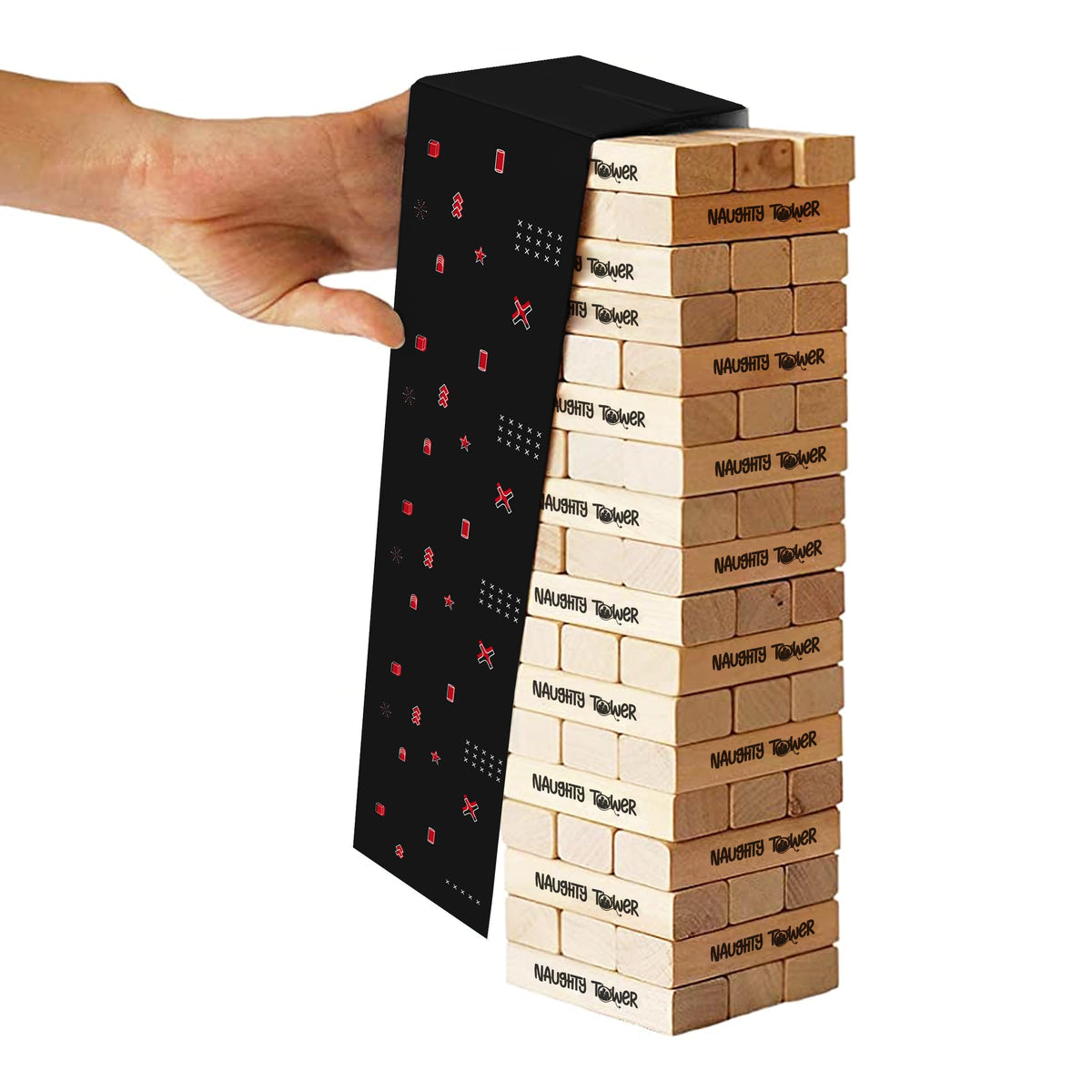 Zealous Nutrition Naughty Tower packaging ready-to-give for memorable nights.