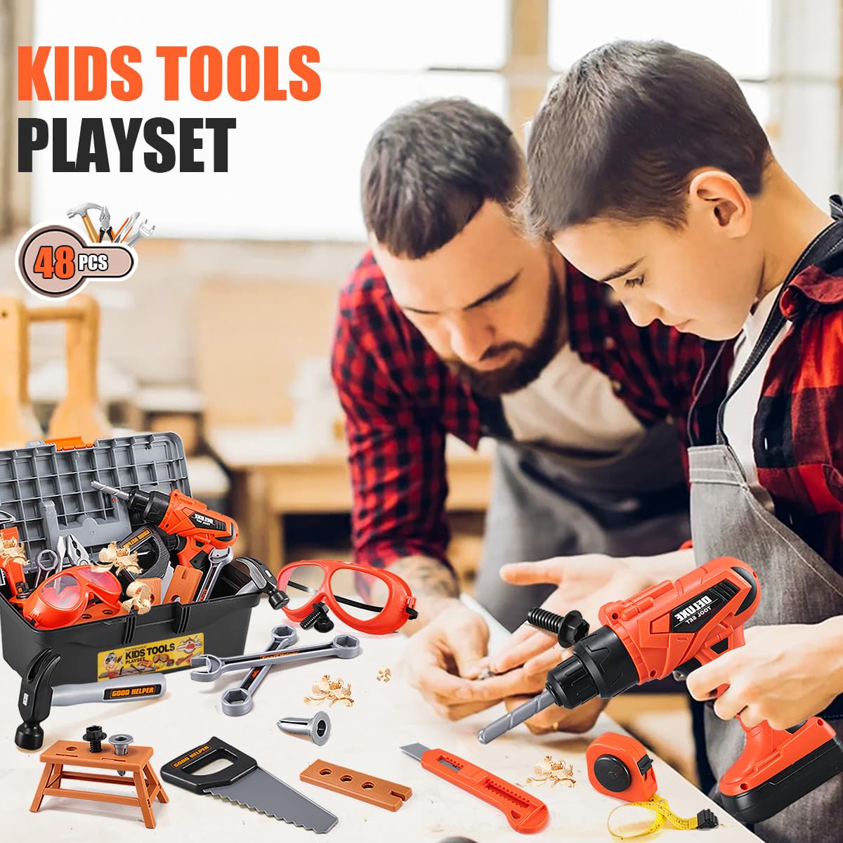 Zealous Toys hammer provides tactile feedback for hands-on learning.
