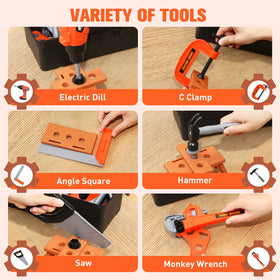 Zealous Toys interchangeable bits enable versatile pretend building play.