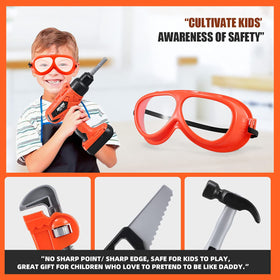 Zealous Toys safety gear includes goggles for safe, imaginative play.