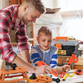Zealous Toys storage-case keeps tools neatly organized during cleanup.