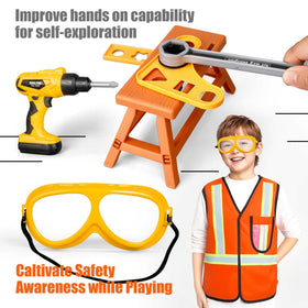 Zealous Toys safety gear like goggles and mask encourage safe role play.