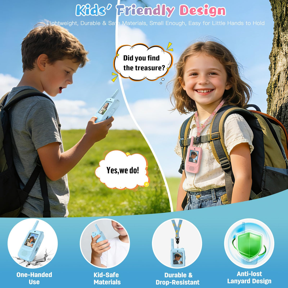 ZealSound USB-C charging keeps kids' walkie ready quickly