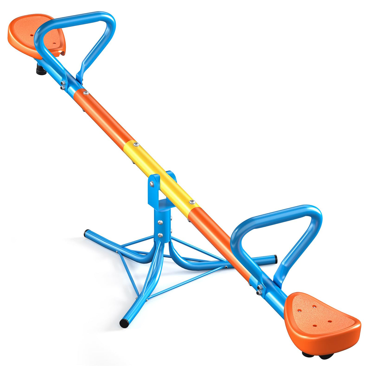 ZeathToits Seesaw with steel tubing for durable outdoor playtime