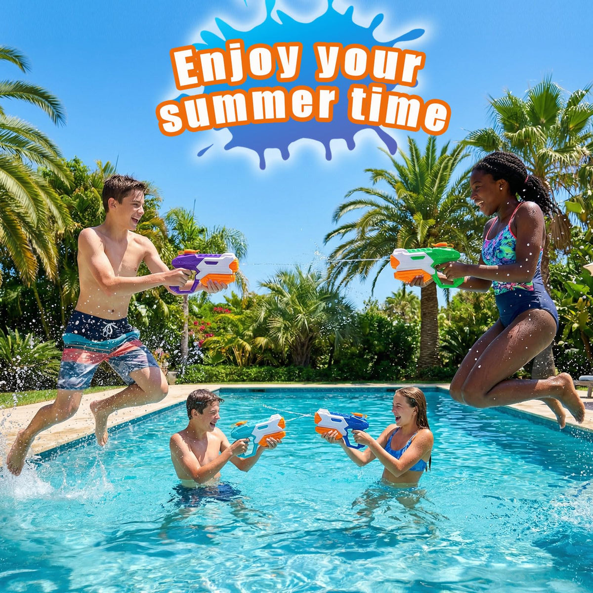Durable, kid-safe Zebnyya plastic construction for active use.