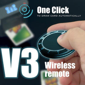 ZechnoX wireless draw buttons close-up showing tactile click
