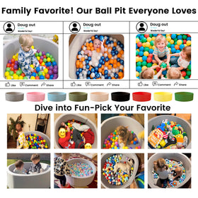 Zedachica ball pit no balls included notice.