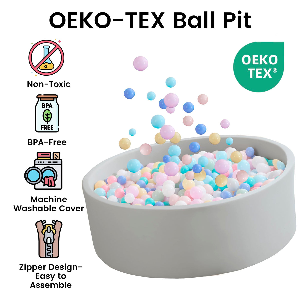 Zedachica Ball Pit no balls included in package