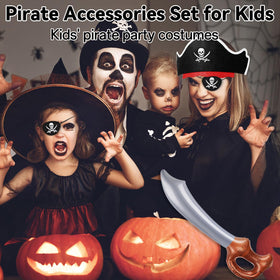 Zeedix pirate party decorations set, creates lively themed ambiance