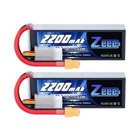 Zeee 3S 120C 2200mAh XT60 battery pack for FPV drones.