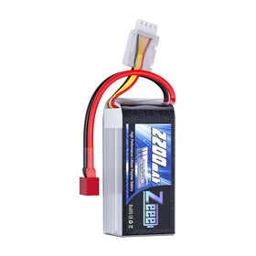 Zeee 3S shorty LiPo battery with 11.1V 50C and T plug for faster RC cars