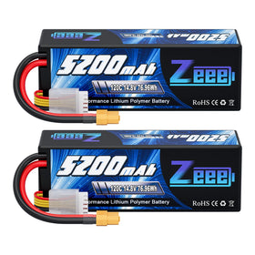 Zeee 4S Lipo battery with XT60 connector for reliable power delivery.