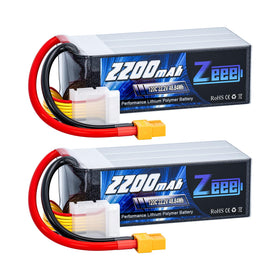 Zeee 6S LiPo battery with XT60 connector for RC aircraft, high discharge