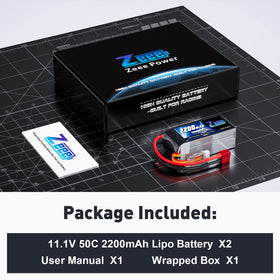 Zeee 2-pack value shows extended sessions with spare batteries