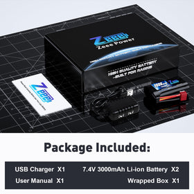 Zeee 3000mAh battery fits Skytech H101/H103/H105 models