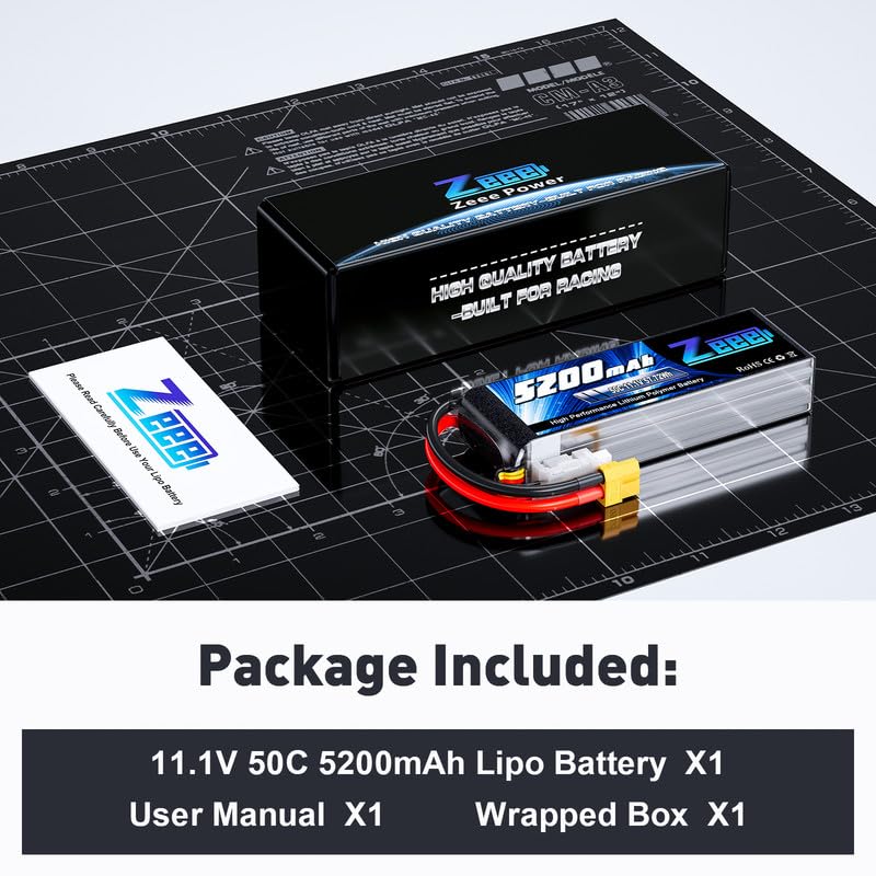 What you get: one Zeee 3S 5200mAh pack with XT60