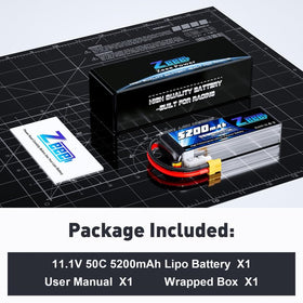 What you get: one Zeee 3S 5200mAh pack with XT60