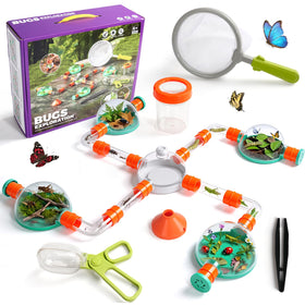 Zeewoo Bug Catcher Kit for Kids with insect net in action for outdoor discovery.