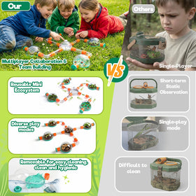 Zeewoo Observation Cup for Insects shows tiny details for curious observers.