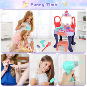 Zefinot toy makeup accessories set for pretend cosmetics play.