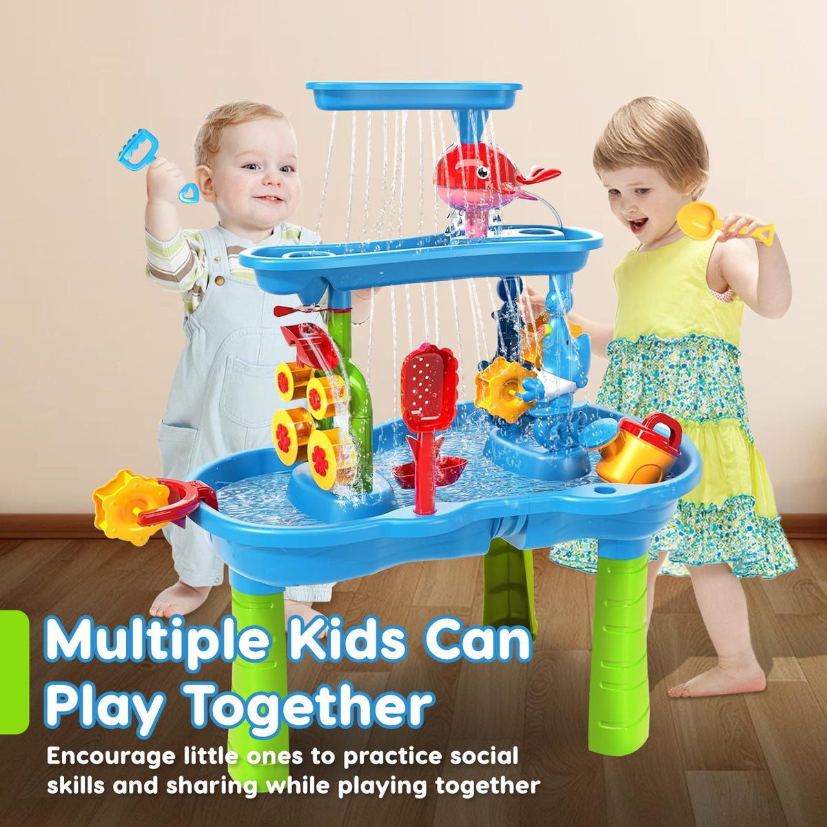 Zefinot water table designed for sand and water play in the yard.