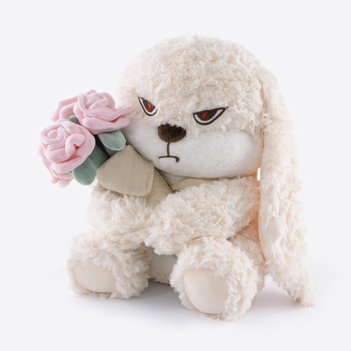 Zeiove bunny plush crafted with ultra-soft fabric for cozy hugs.