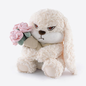Zeiove bunny plush crafted with ultra-soft fabric for cozy hugs.