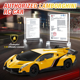 2.4GHz RC enables multi-car racing without interference for head-to-head fun.