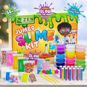 Zen Laboratory clear and purple slime visuals for shiny, clear effects