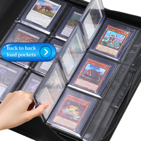 ZENACCE double-sided pages allow easy viewing of your 9-pocket spreads.