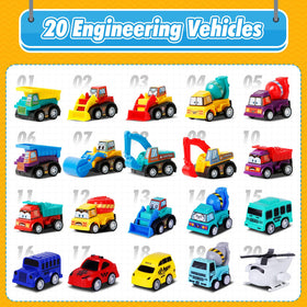 ZenBombs pull-back cars racing across a toy-filled adventure.