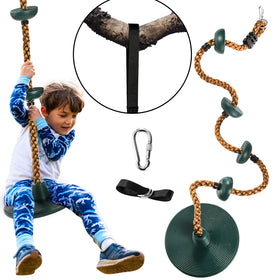 ZENFUN 78.7 inch rope length supports secure outdoor swinging