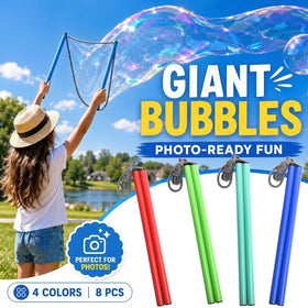 ZENFUN blue wand pair adds color to gatherings and big bubble moments.