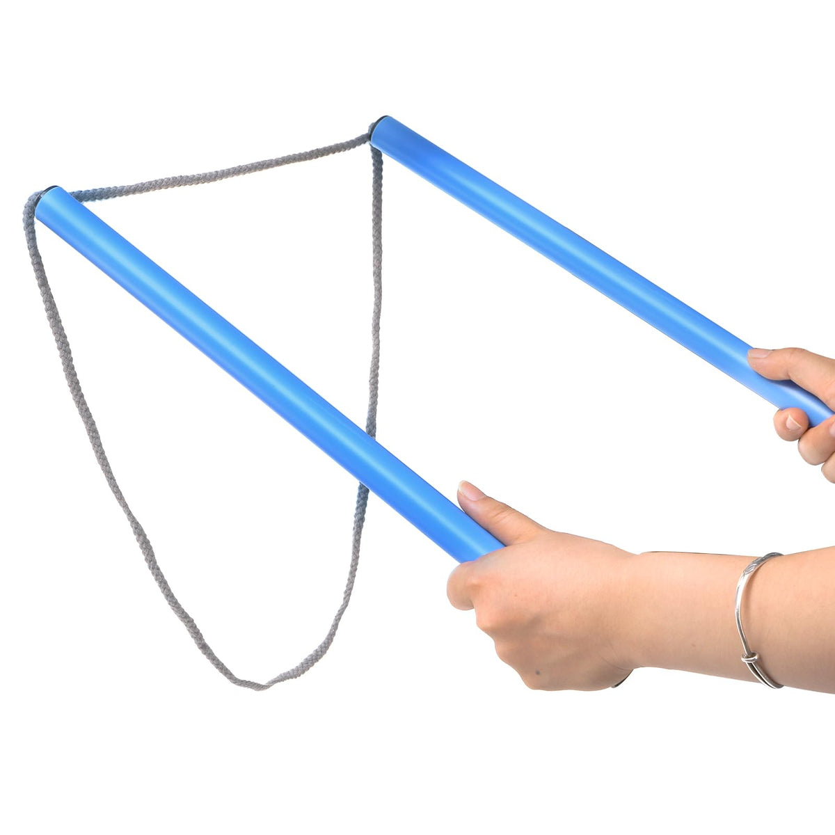 ZENFUN giant bubble wand red pair creates enormous bubbles for backyard entertainment.