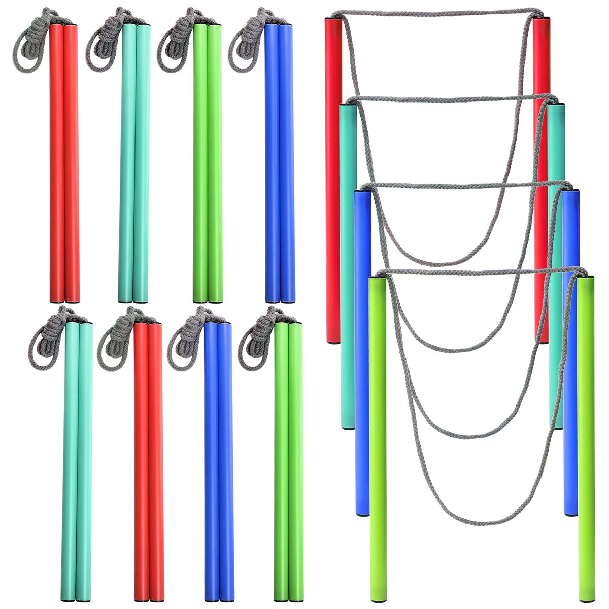 ZENFUN giant bubble wand 8-pack for outdoor fun and big bubbles.