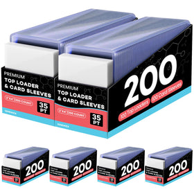 ZENOWICK 1200-card sleeves set in packaging protects cards during transport