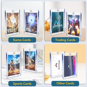 ZENOWICK display case ideal for sports and game card collections.