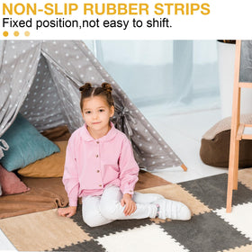 ZENOWICK EVA foam tiles with anti-slip surface for secure floor play