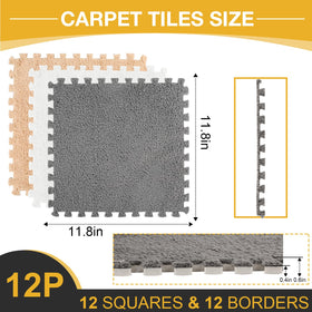 ZENOWICK soft coral velvet tile cover offering cozy underfoot comfort