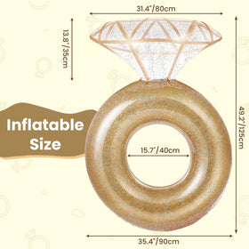 Zeraty Durable 4mm-heat-sealed seams float ensures long-lasting performance and leak resistance.
