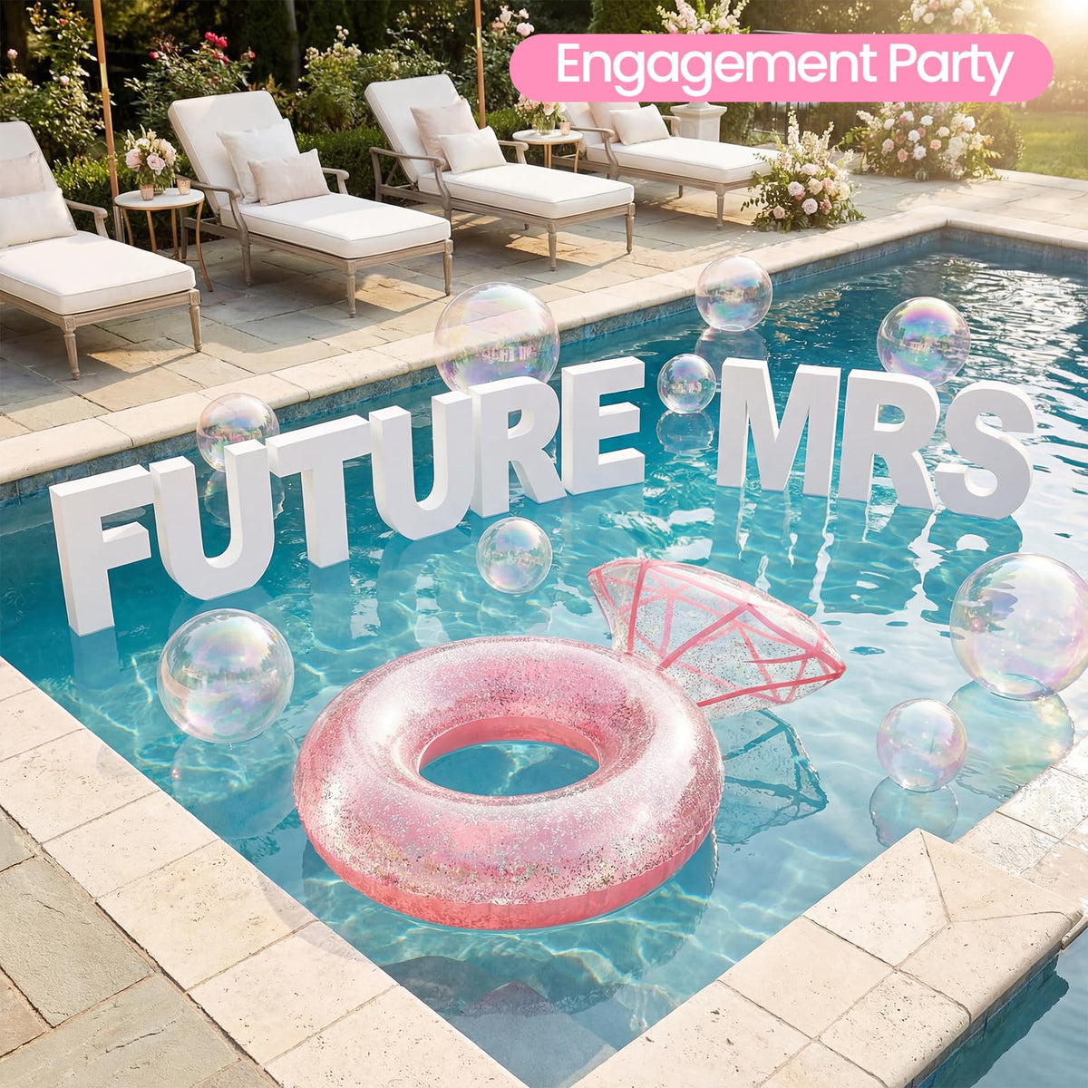 Zeraty Bachelorette party decoration and prop float for celebrations.