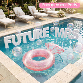 Zeraty Bachelorette party decoration and prop float for celebrations.