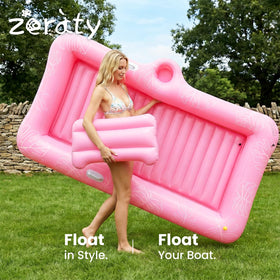 Zeraty built-in cup holder and ice bucket for beverages