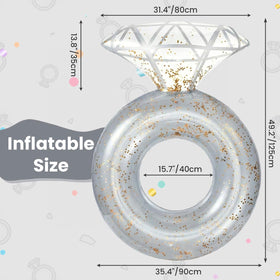 Zeraty Party-Ready Float ideal for engagement photos and celebrations.
