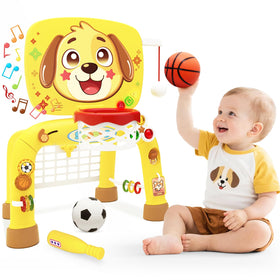 ZERDROFY basketball hoop for toddlers boosts hand-eye coordination and active play.