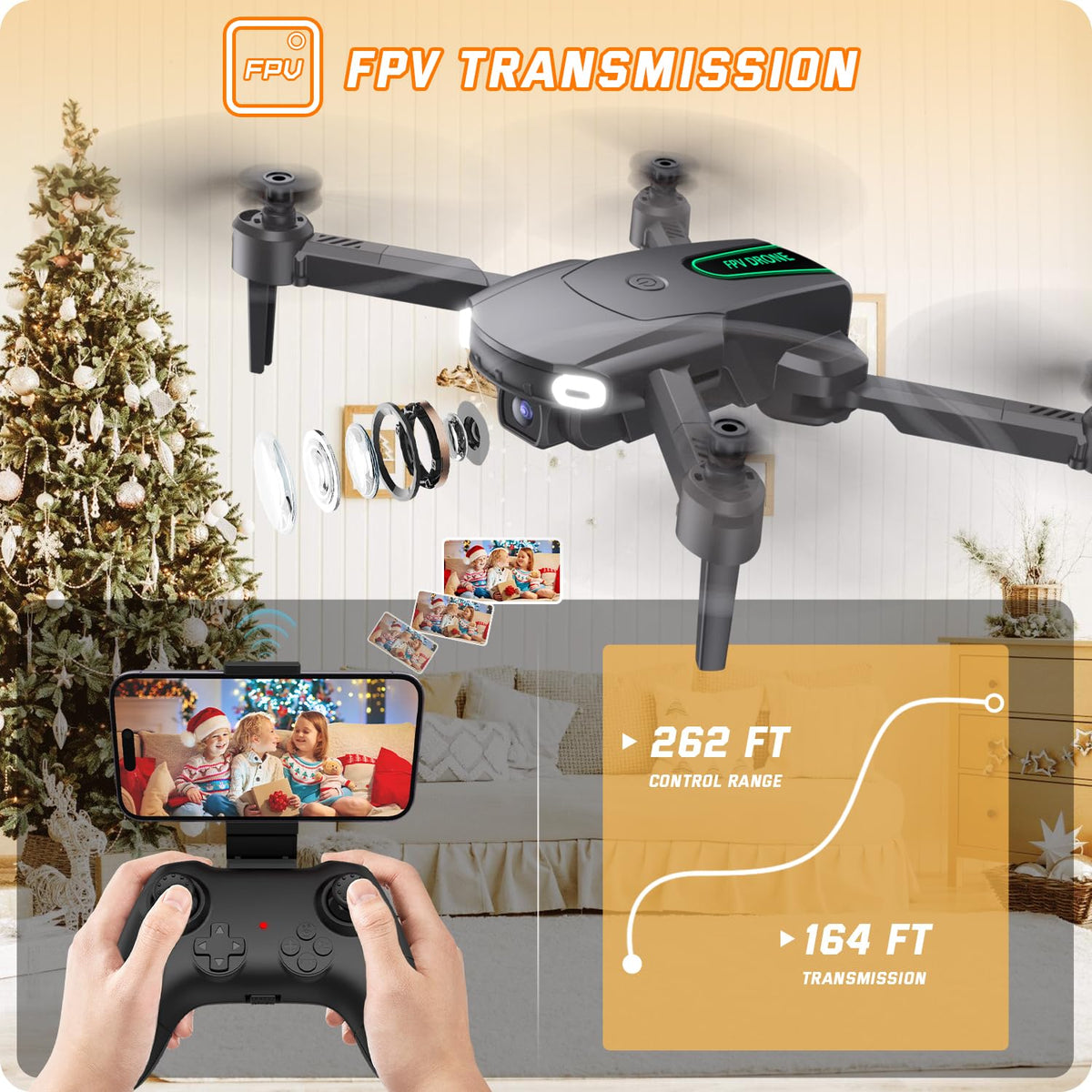 ZERDROFY kid-friendly drone supports learning through play