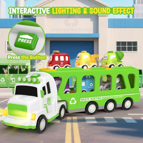 ZERDROFY six pull-back cars support quick setup and interactive play.